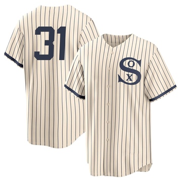 Replica Travis Jankowski Men's Chicago White Sox Cream 2021 Field of Dreams Jersey