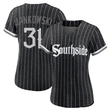 Replica Travis Jankowski Women's Chicago White Sox Black 2021 City Connect Jersey