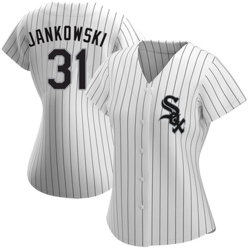 Replica Travis Jankowski Women's Chicago White Sox White Home Jersey