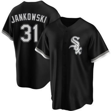 Replica Travis Jankowski Youth Chicago White Sox Black Alternate Jersey