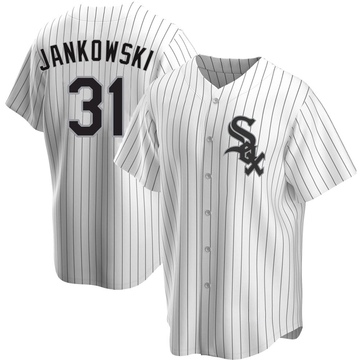 Replica Travis Jankowski Youth Chicago White Sox White Home Jersey