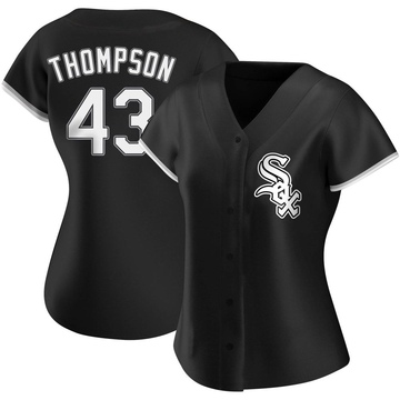 Replica Trayce Thompson Women's Chicago White Sox Black Alternate Jersey