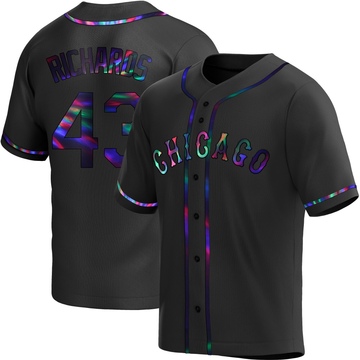 Replica Trevor Richards Youth Chicago White Sox Black Holographic Alternate Jersey