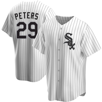Replica Tristan Peters Men's Chicago White Sox White Home Jersey