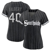 Replica Tyler Gilbert Women's Chicago White Sox Black 2021 City Connect Jersey