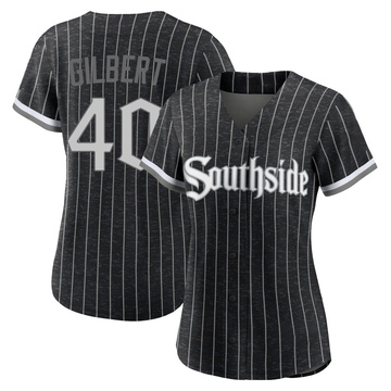 Replica Tyler Gilbert Women's Chicago White Sox Black 2021 City Connect Jersey