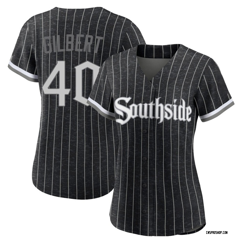 Replica Tyler Gilbert Women's Chicago White Sox Black 2021 City Connect Jersey