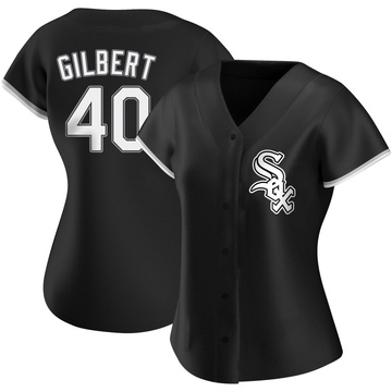 Replica Tyler Gilbert Women's Chicago White Sox Black Alternate Jersey