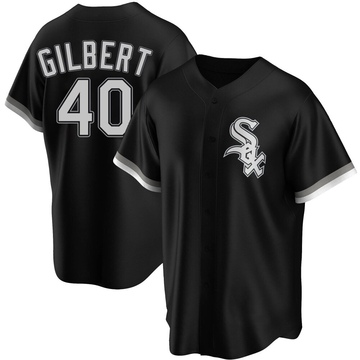 Replica Tyler Gilbert Youth Chicago White Sox Black Alternate Jersey