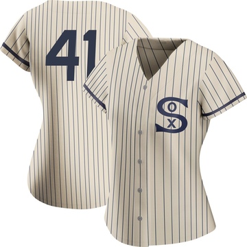 Replica Vinny Capra Women's Chicago White Sox Cream 2021 Field of Dreams Jersey