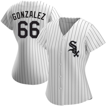 Replica Wikelman Gonzalez Women's Chicago White Sox White Home Jersey