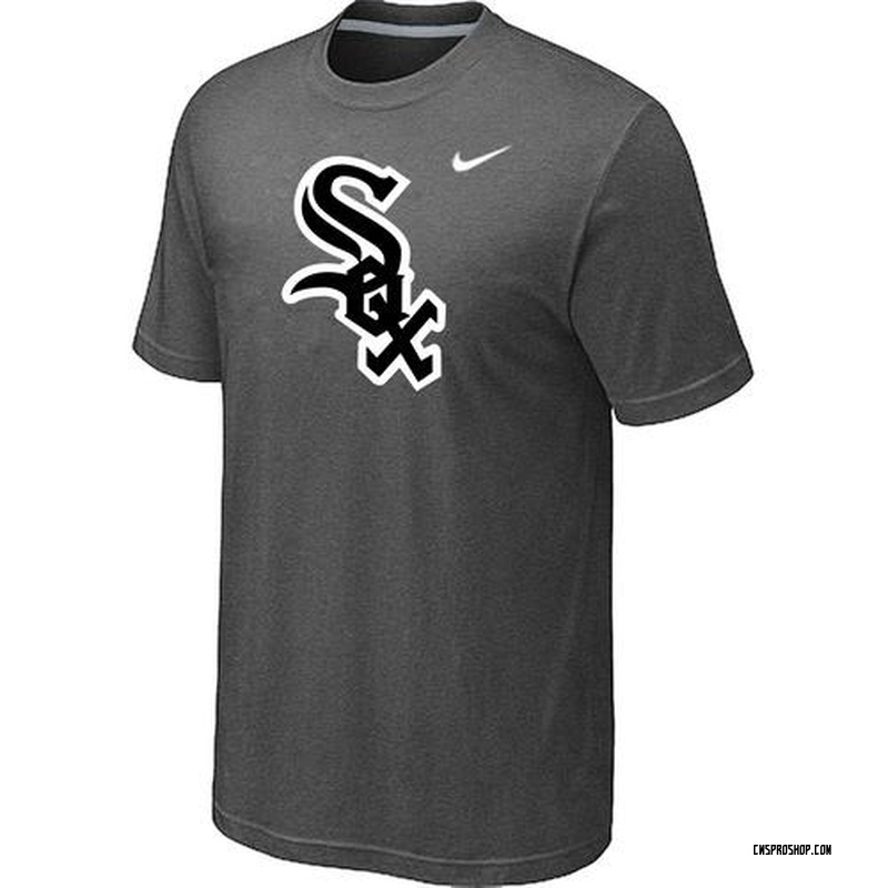 Men's Chicago White Sox Dark Grey Heathered Blended T-Shirt
